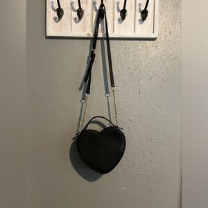 Heart crossbody purse